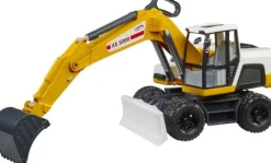 Bruder 03413 Mobilbagger (gelb/weiß) | Teddy Toys Kinderwelt