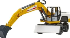 Bruder 03413 Mobilbagger (gelb/weiß) | Teddy Toys Kinderwelt