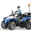Bruder - Polizei-Quad mit Polizistin und Ausstattung | Teddy Toys Kinderwelt