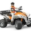 Bruder - Quad mit Fahrer | Teddy Toys Kinderwelt