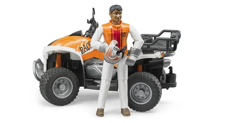 Bruder - Quad mit Fahrer | Teddy Toys Kinderwelt