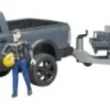 Bruder 02504 RAM 2500 Power Wagon und BRUDER Roadster Racing Team | Teddy Toys Kinderwelt