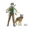 Bruder bworld - Förster mit Hund und Ausrüstung | Teddy Toys Kinderwelt