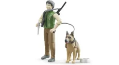 Bruder bworld - Förster mit Hund und Ausrüstung | Teddy Toys Kinderwelt