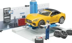 Bruder bworld - PKW-Werkstatt | Teddy Toys Kinderwelt