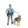 Bruder bworld - Polizist mit Hund | Teddy Toys Kinderwelt