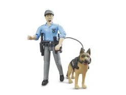Bruder bworld - Polizist mit Hund | Teddy Toys Kinderwelt