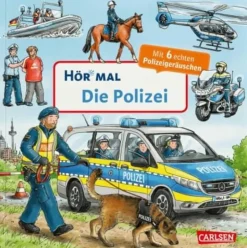 Carlsen Hör mal Soundbuch - Die Polizei | Teddy Toys Kinderwelt