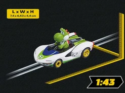 CARRERA GO!!! - Mario Kart™ - P-Wing - Yoshi | Teddy Toys Kinderwelt
