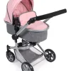 Chic 2000 - Kombi Puppenwagen Mika, Melange grau | Teddy Toys Kinderwelt