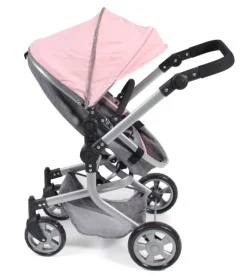 Chic 2000 - Kombi Puppenwagen Mika, Melange grau | Teddy Toys Kinderwelt