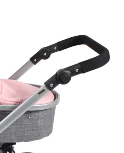 Chic 2000 - Kombi Puppenwagen Mika, Melange grau | Teddy Toys Kinderwelt