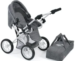 Chic 2000 - Kombi-Puppenwagen Leni grau Herz | Puppenwagen & Buggys | Puppen & Zubehör | Spielzeug | Teddy Toys Kinderwelt
