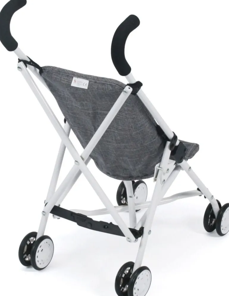 Chic 2000 - Mini-Puppenbuggy Roma grau Herz | Puppenwagen & Buggys | Puppen & Zubehör | Spielzeug | Teddy Toys Kinderwelt