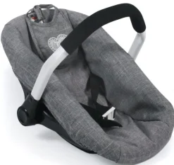 Chic 2000 - Puppen Autositz grau Herz | Teddy Toys Kinderwelt