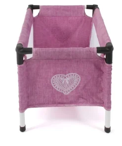 Chic 2000 - Puppen Reisebett Jeans pink | Teddy Toys Kinderwelt