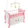 Chic 2000 - Puppenbett mit Mobile Stars Pink | Teddy Toys Kinderwelt