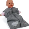 Chic 2000 - Puppen-Schlafsack, grau Herz | Teddy Toys Kinderwelt
