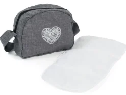 Chic 2000 - Wickeltasche Herz, grau | Teddy Toys Kinderwelt