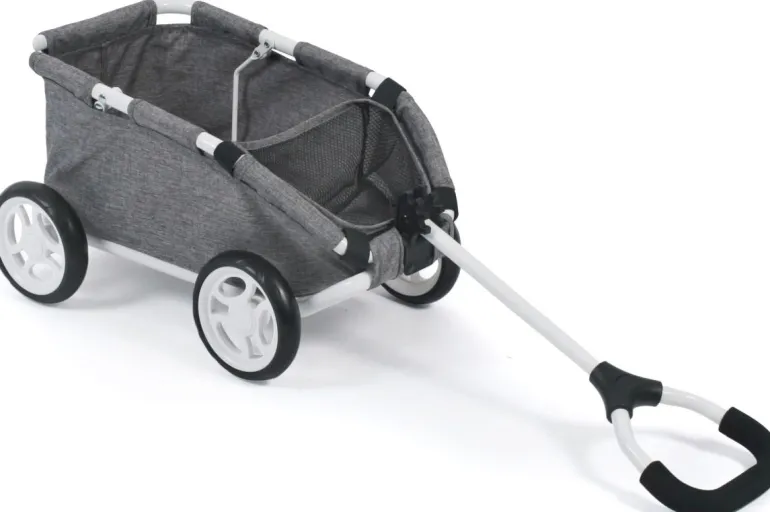 Chic 2000 - Ziehwagen Skipper, grau | Teddy Toys Kinderwelt