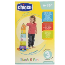 Chicco® - 2 in 1 Stapelbecher und Kugelbahn | Teddy Toys Kinderwelt