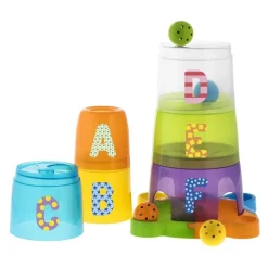 Chicco® - 2 in 1 Stapelbecher und Kugelbahn | Teddy Toys Kinderwelt