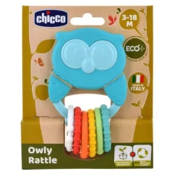 Chicco Eco+ - Rassel ''Owly'' | Teddy Toys Kinderwelt