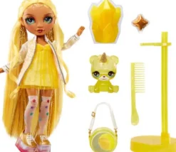 Classic Rainbow Fashion Doll- Sunny (yellow) | Teddy Toys Kinderwelt