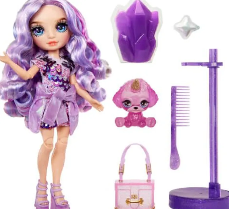Classic Rainbow Fashion Doll- Violet (purple) | Teddy Toys Kinderwelt