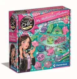 Clementoni Crazy Chic - Meine bunten Anhänger | Teddy Toys Kinderwelt
