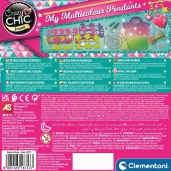 Clementoni Crazy Chic - Meine bunten Anhänger | Teddy Toys Kinderwelt