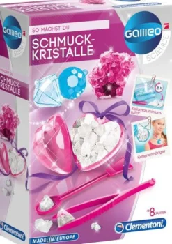 Clementoni Galileo - Schmuckkristalle | Teddy Toys Kinderwelt