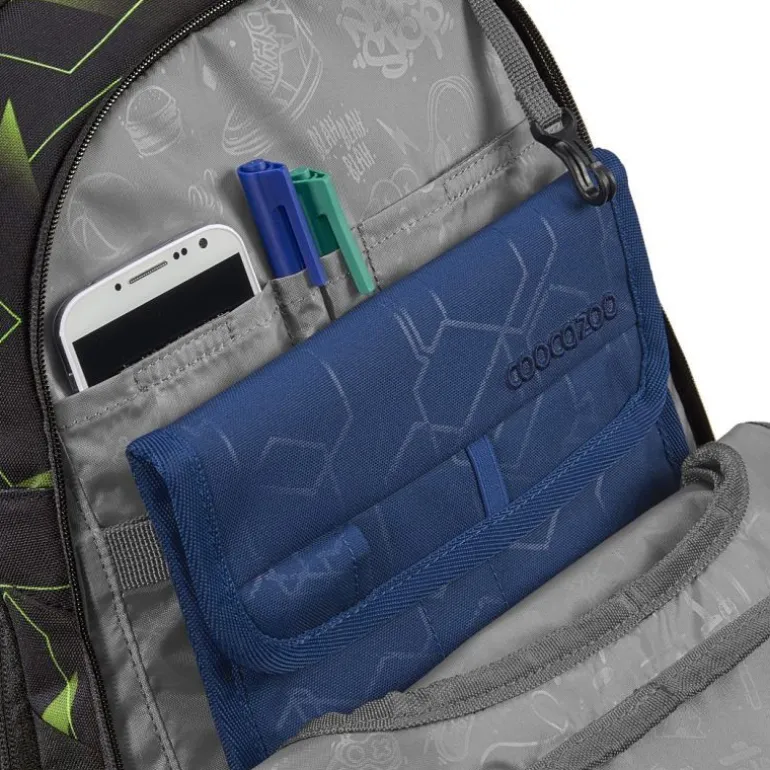 Coocazoo - Rucksack PORTER, Lime Flash | Teddy Toys Kinderwelt