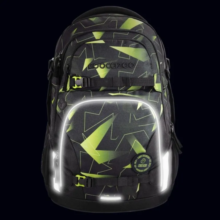 Coocazoo - Rucksack PORTER, Lime Flash | Teddy Toys Kinderwelt