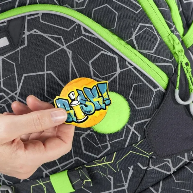 Coocazoo - Rucksack "ScaleRale", Laserreflect Solar-Green | Teddy Toys Kinderwelt