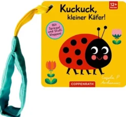 Coppenrath Verlag - Mein Filz-Fühlbuch: Kuckuck, kleiner Käfer! | Teddy Toys Kinderwelt