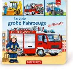 Coppenrath Verlag - So viele große Fahrzeuge im Einsatz | Teddy Toys Kinderwelt