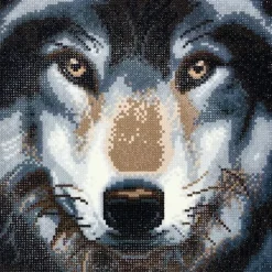 Crystal Art Wolf 30x30 cm | Teddy Toys Kinderwelt