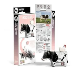 3D Bastelset Holstein Kuh | Teddy Toys Kinderwelt