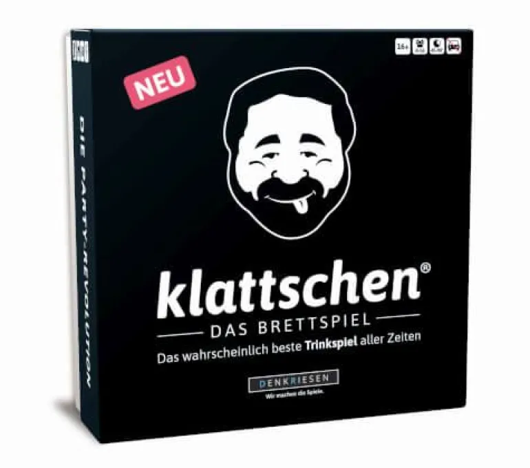 DENKRIESEN klattschen® Trinkspiel - DAS BRETTSPIEL | Teddy Toys Kinderwelt