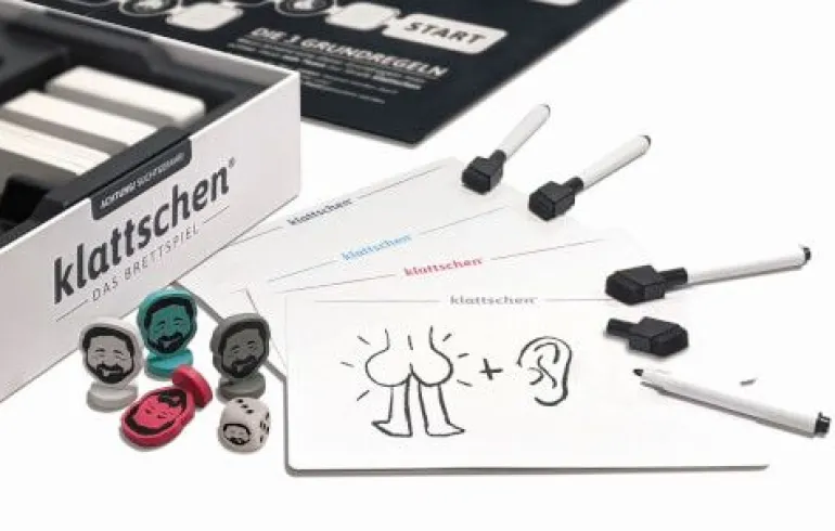 DENKRIESEN klattschen® Trinkspiel - DAS BRETTSPIEL | Teddy Toys Kinderwelt