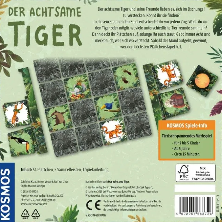 Der achtsame Tiger | Teddy Toys Kinderwelt