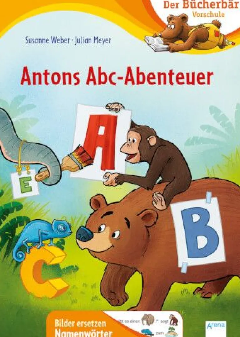 Der Bücherbär Vorschule - Antons Abc-Abenteuer | Teddy Toys Kinderwelt