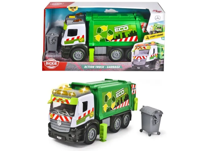 Dickie Toys - Action Truck, Garbage | Teddy Toys Kinderwelt