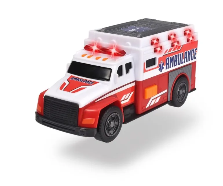 Dickie Toys - Ambulance mit Licht & Sound, 15 cm | Teddy Toys Kinderwelt