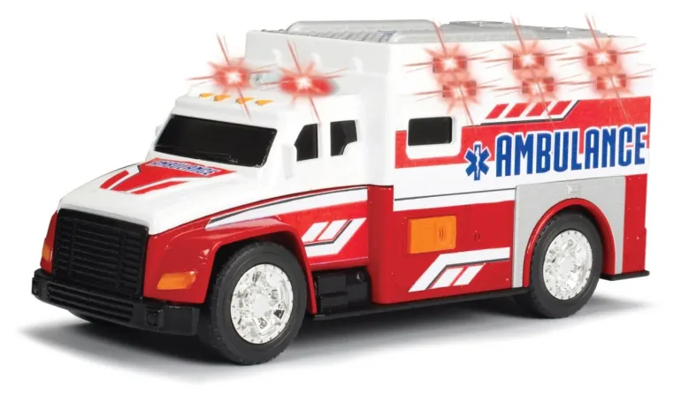 Dickie Toys - Ambulance mit Licht & Sound, 15 cm | Teddy Toys Kinderwelt