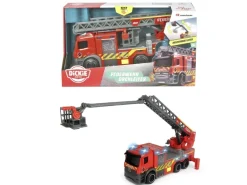 Dickie Toys - Feuerwehr Drehleiter, 23 cm mit Licht & Sound | Teddy Toys Kinderwelt