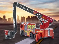 Dickie Toys - Feuerwehr Drehleiter, 23 cm mit Licht & Sound | Teddy Toys Kinderwelt