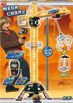Dickie Toys - Mega Crane mit Kabelsteuerung | Teddy Toys Kinderwelt