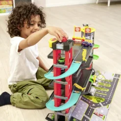 Dickie Toys - Parking Garage, inklusiv 5 Modellfahrzeuge | Teddy Toys Kinderwelt